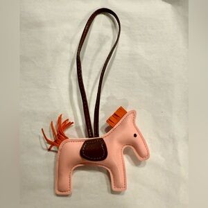 Pink Horse Bag Charm